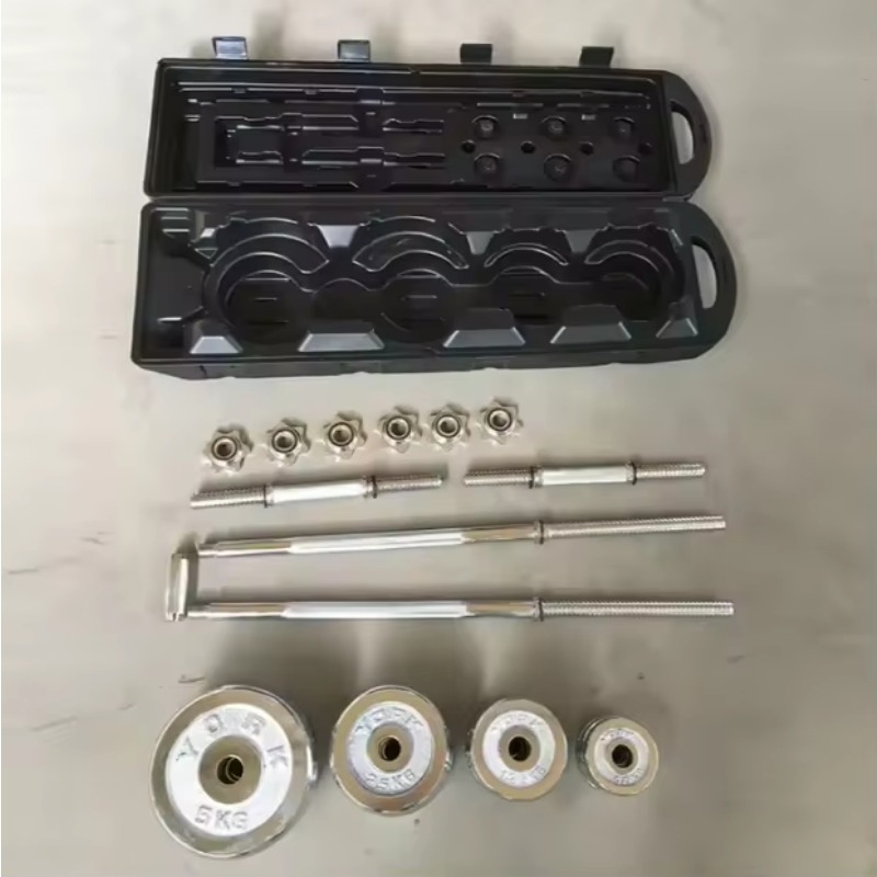 Dumbbell Set - مجموعة دمبل فولاذية قابلة للتعديل عالية