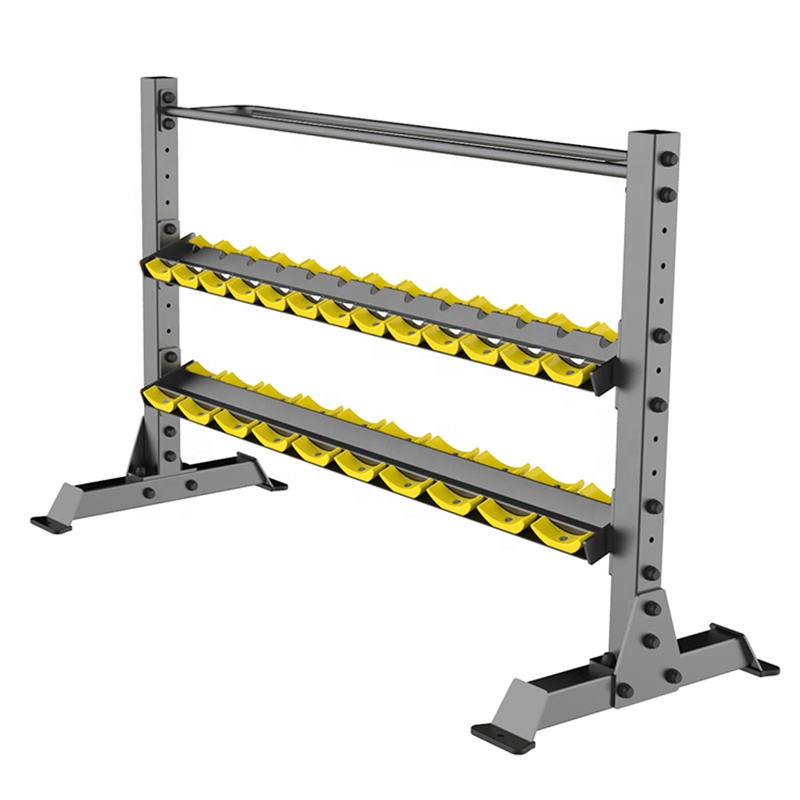 Dumbbell Set - مجموعة رفوف دمبل تجارية لرفع الأثقال