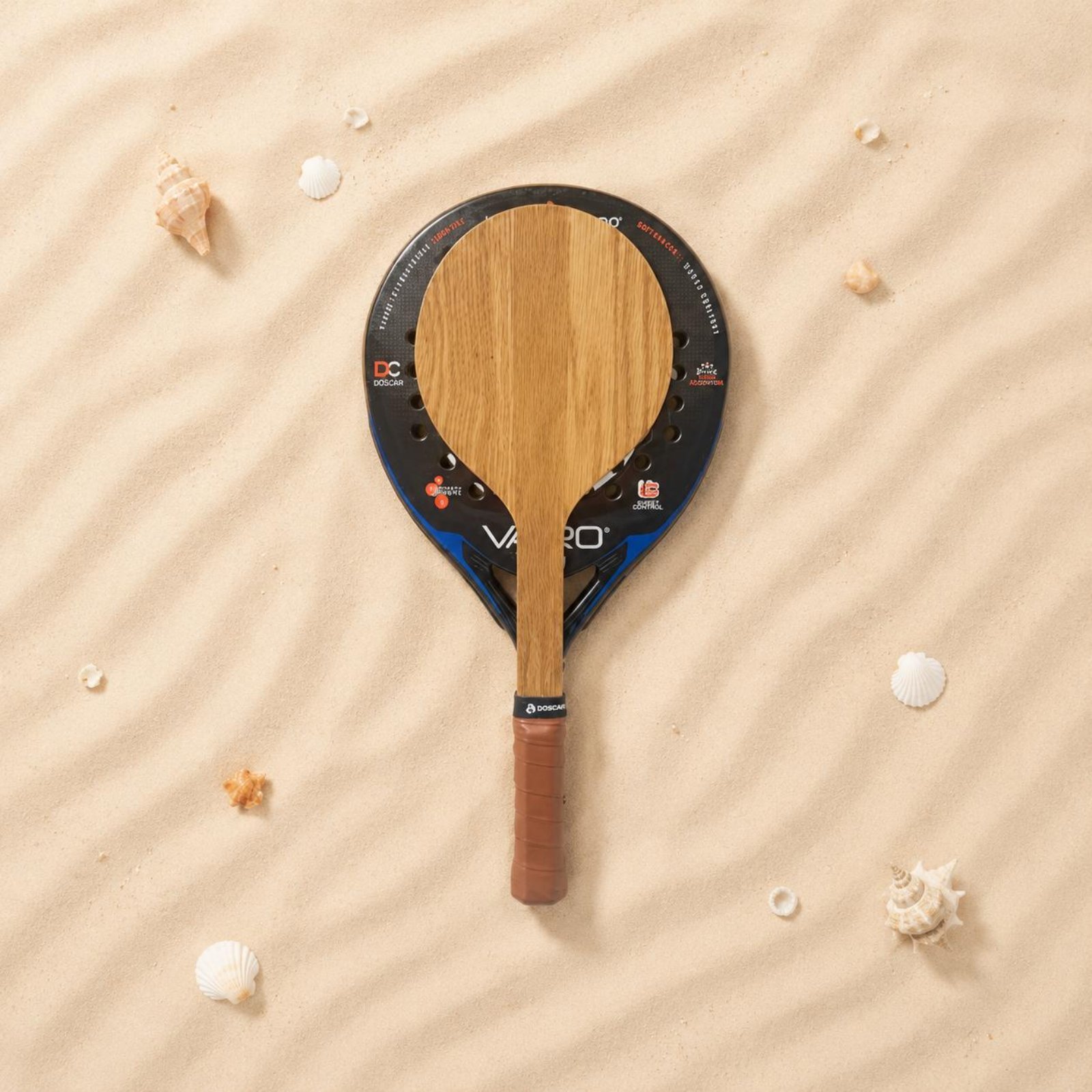 مضرب تنس شاطئي خشبي، مضرب تدري - مراجعة Tennis Racket وسعره