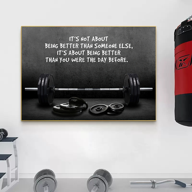 تحفيز الحديثة إقتباس الرياضة ا - مراجعة Sports Equipment Poster وسعره