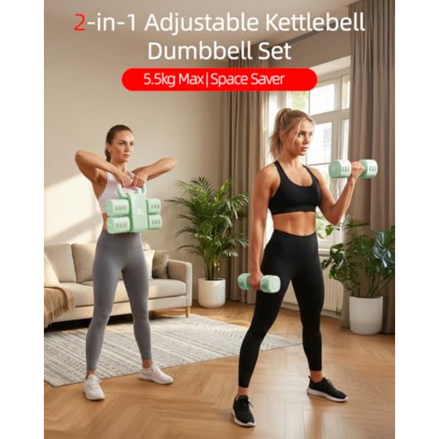 مجموعة دمبلز للتمارين المنزلية - مراجعة Dumbbell Set وسعره