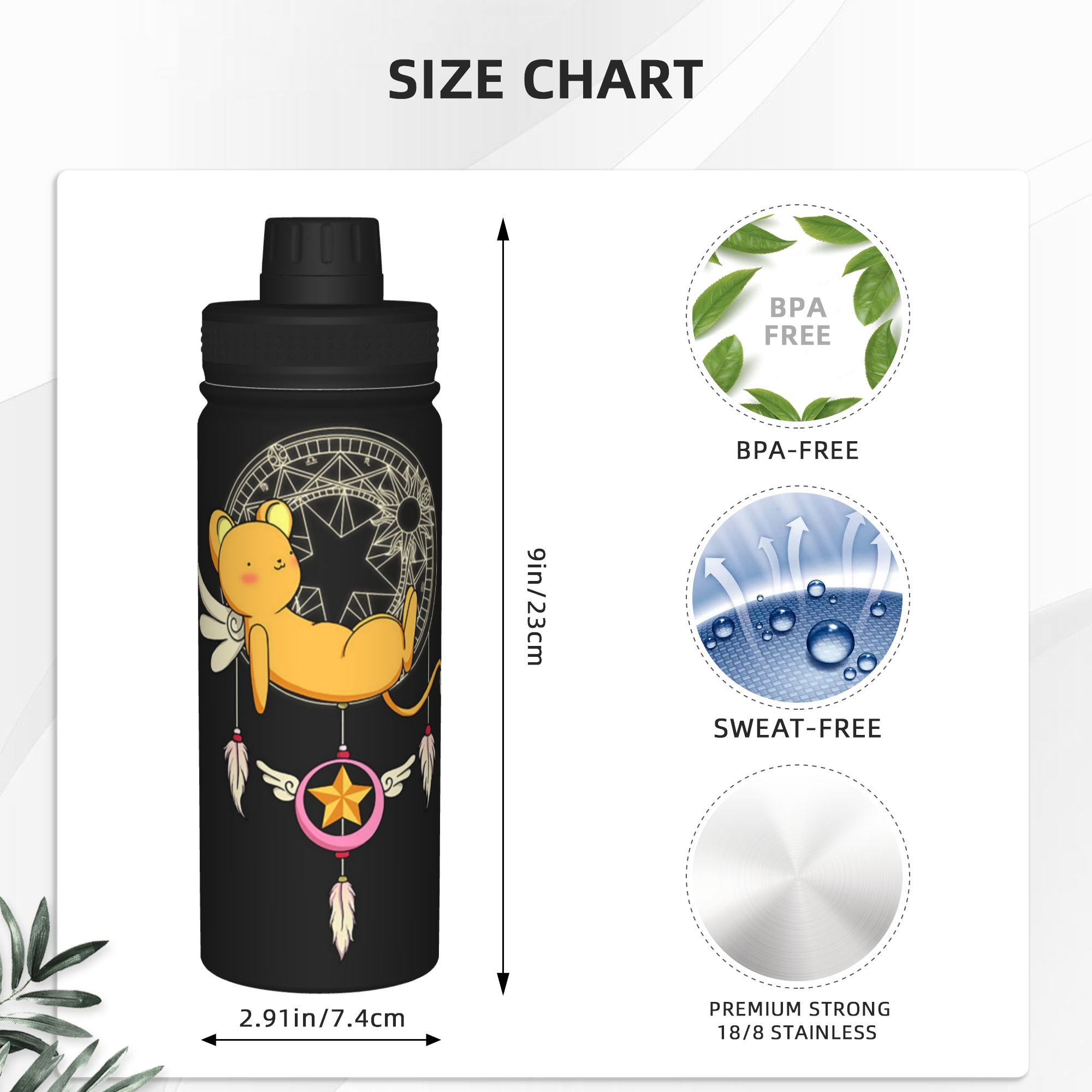 كوب قهوة رياضي معزول حراريًا ب - مراجعة Sports Water Bottle Insulated وسعره
