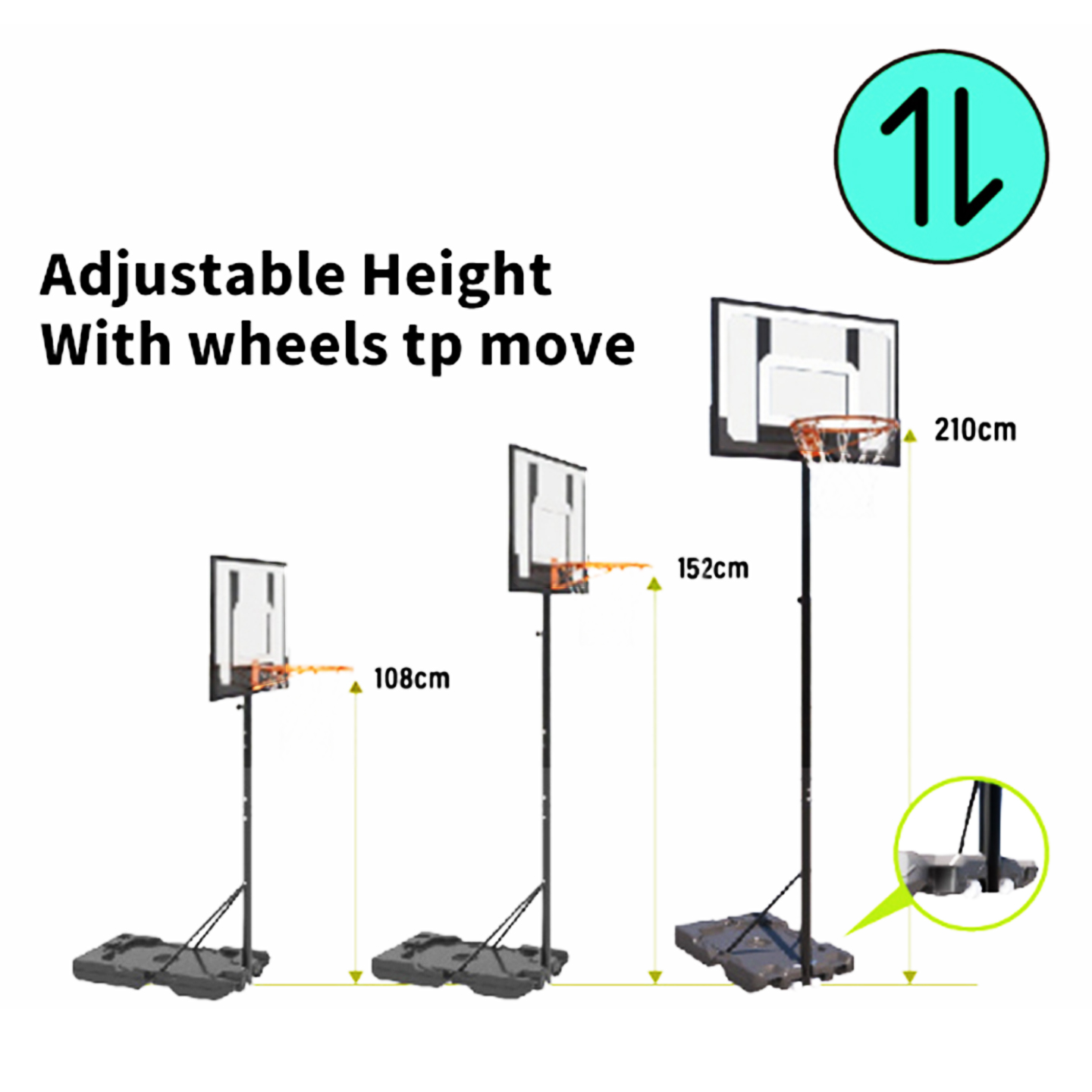 طوق كرة سلة بالجملة، نظام طوق  - مراجعة Basketball Hoop وسعره