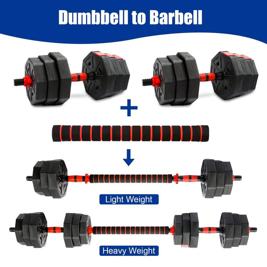 مجموعة أثقال قابلة للتعديل، 44 - مراجعة Dumbbell Set وسعره